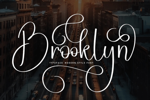 Brooklyn: A Modern Elegant Font for Timeless Design