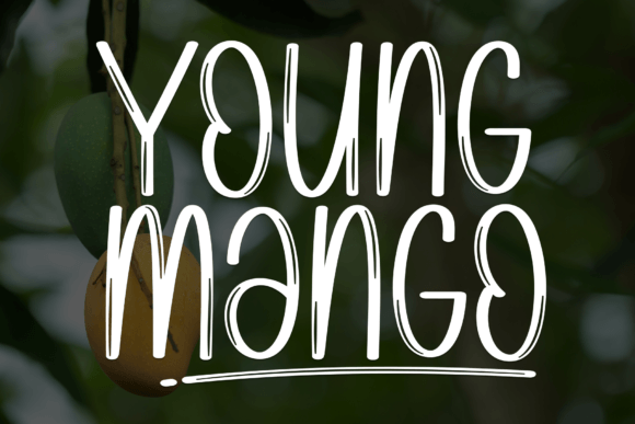Discover the Elegance of the Young Mango Font