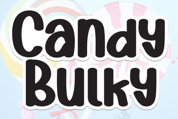 Exploring Candy Bulky: A Sweet Handwritten Font for Creative Projects