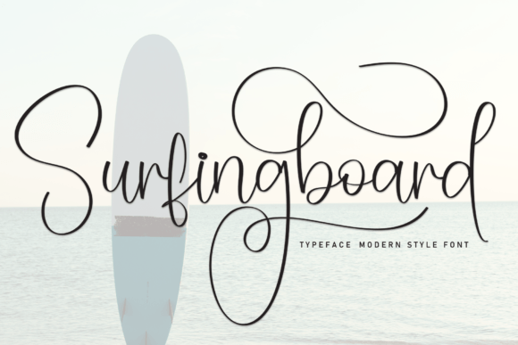 Exploring the Surfingboard Handwritten Typeface