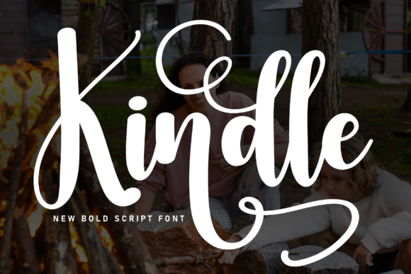 Kindle: A Font That Captures Luxury and Dynamic Energy
