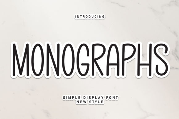 Monographs: A Fresh Take on Calligraphic Elegance