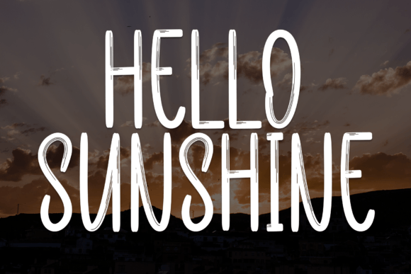 The Warmth and Elegance of Hello Sunshine Typography