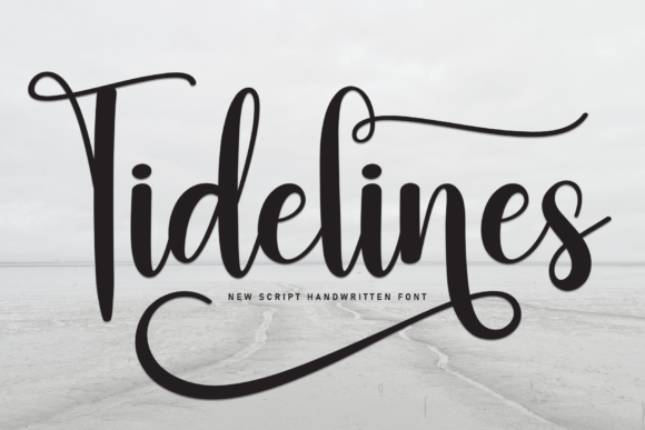 Tidelines: A Handwritten Font That Feels Both Classic and New